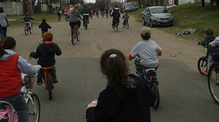 ​Se organiza una gran bicicleteada familiar
