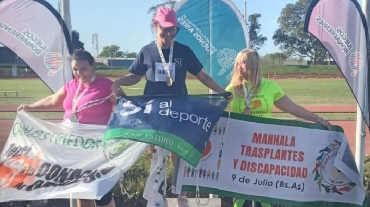 La delegaci&oacute;n de 9 de Julio sigue sumando medallas