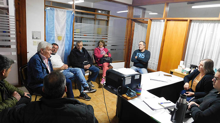 FDT se reunió con sindicatos municipales