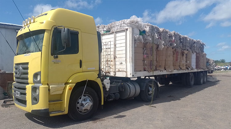 Nueva carga de reciclables