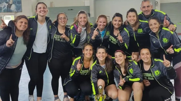 El Cestoball del CEF de 9 de Julio sali&oacute; Campe&oacute;n del Torneo Provincial