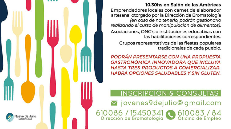 ​Feria gastron&oacute;mica local 2023