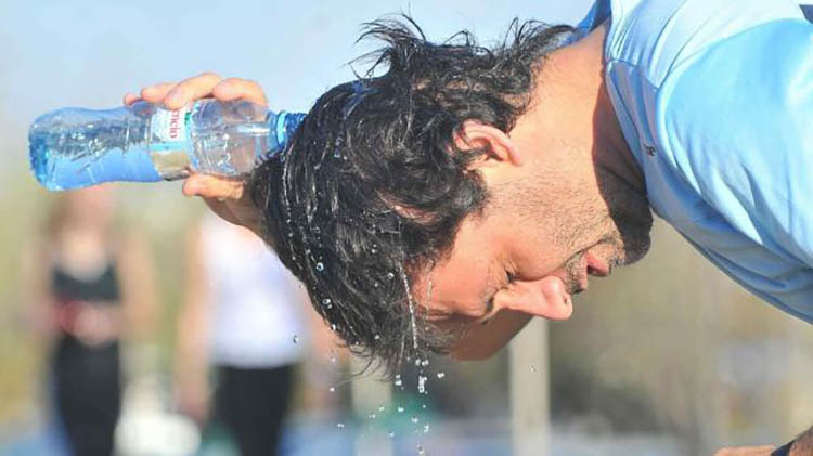 Cuidados por golpe de calor