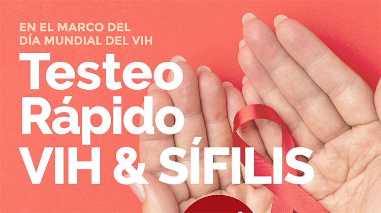 Testeo r&aacute;pido VIH y S&iacute;filis
