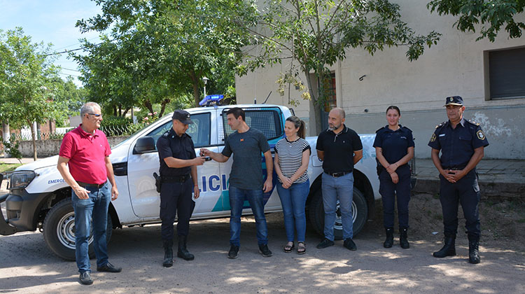 Patricios recibió un nuevo patrullero 