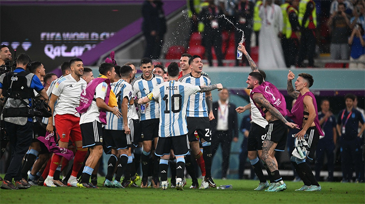Argentina est&aacute;  en Cuartos de final