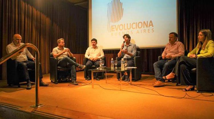 Nacho Palacios particip&oacute; del lanzamiento de Evoluciona Buenos Aires