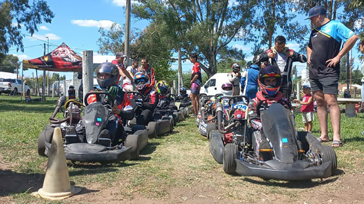 Se realizaron ​las pruebas de Karting