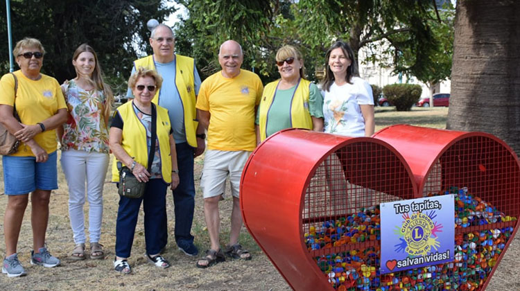 ​El Club de Leones inaugur&oacute; sus &ldquo;Corazones Solidarios&rdquo;
