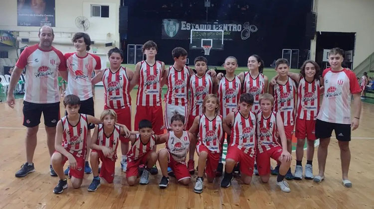 El básquet de Atlético tuvo un  muy buen debut 