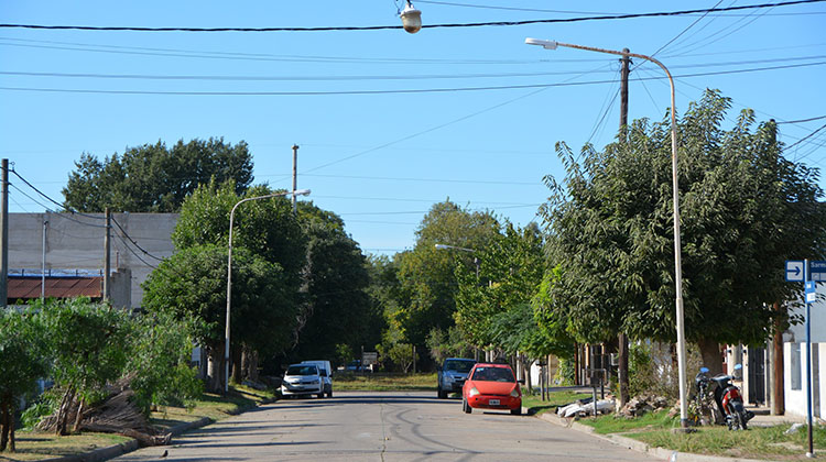 Se realizan recambios de luminarias LED