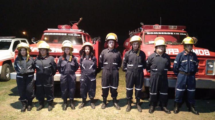 ​La Delegaci&oacute;n de Bomberos de Patricios sum&oacute; nuevos  integrantes