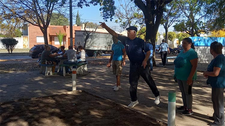 ​Encuentro recreativo para adultos mayores