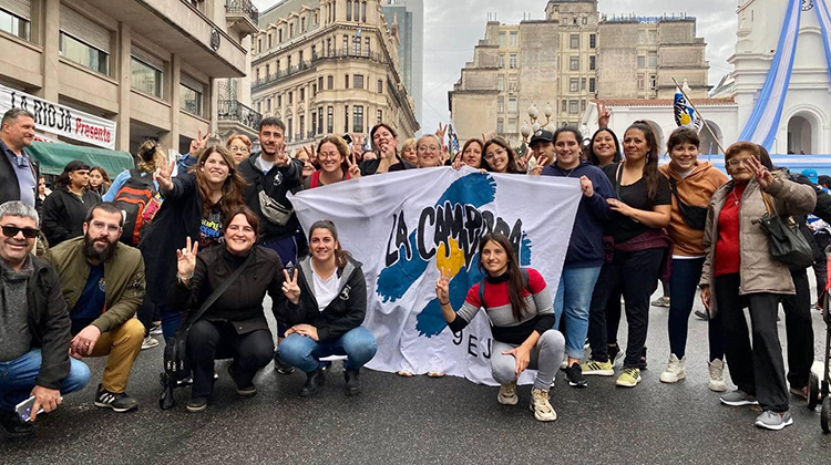 ​Male Defunchio particip&oacute; del acto de Cristina
