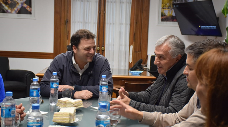El intendente Barroso recibi&oacute; a Gerardo Morales