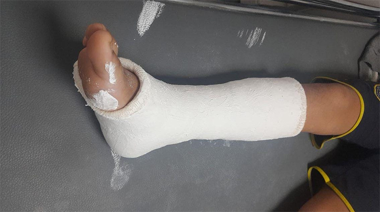 ​Atropell&oacute; a un nene y se dio a la fuga