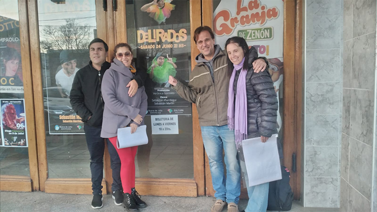 Delirados se presenta en el Rossini