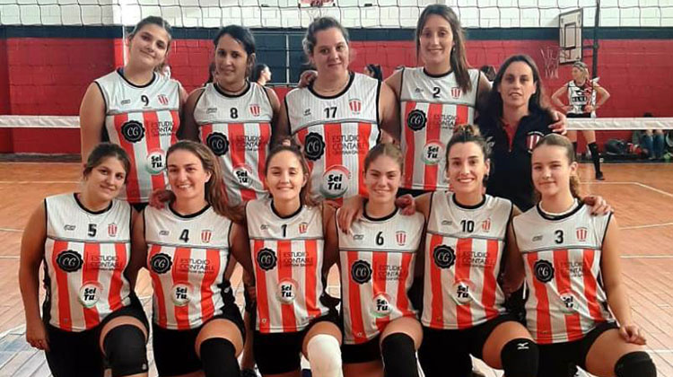 ​Dos importantes victorias del Club Atl&eacute;tico en el Torneo de V&oacute;ley