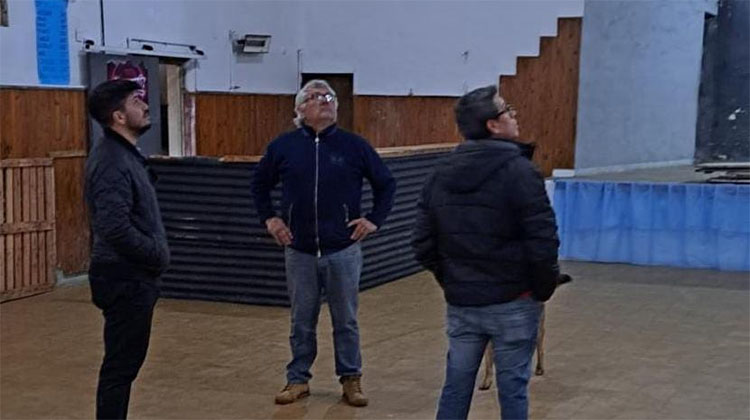 Visita al Club 12 de Octubre