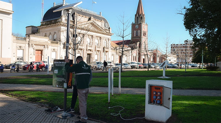 ​Se instal&oacute; la primera Estaci&oacute;n Solar