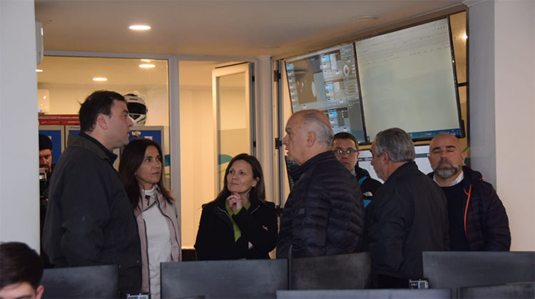 Barroso recibi&oacute; a N&eacute;stor Grindetti y a Miguel Fern&aacute;ndez