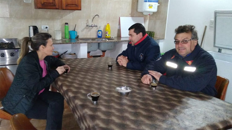 ​Mar&iacute;a Jos&eacute; Gentile visit&oacute; y recorri&oacute; Facundo Quiroga