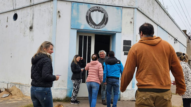Mar&iacute;a Jos&eacute; Gentile estuvo en 12 de Octubre