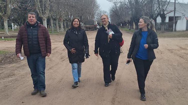 ​Na&oacute;n fue nuevamente centro de una visita de Mar&iacute;a Jos&eacute; Gentile