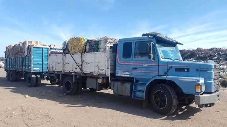 ​Nueva carga de reciclables
