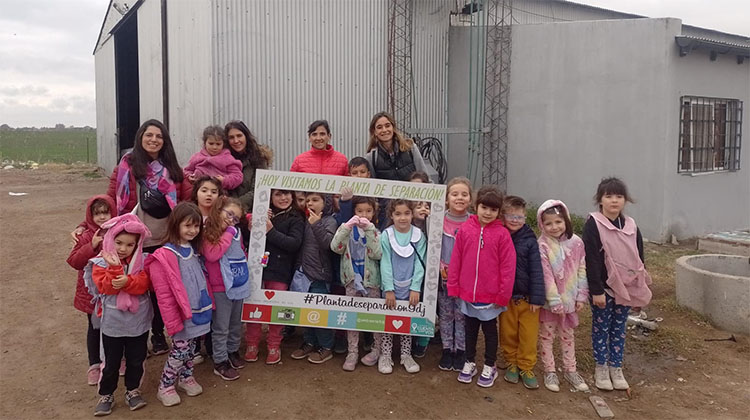 Planta de separaci&oacute;n de residuos