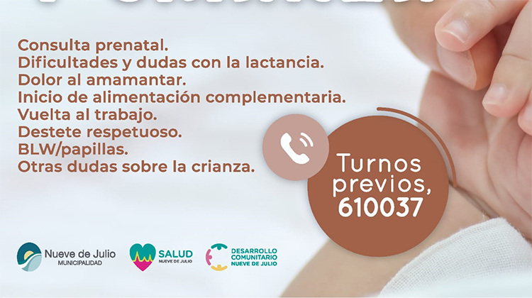 ​Consultorio sobre lactancia materna