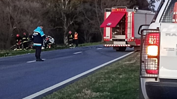 ​Cinco victimas fatales en siniestro vial en Ruta 5