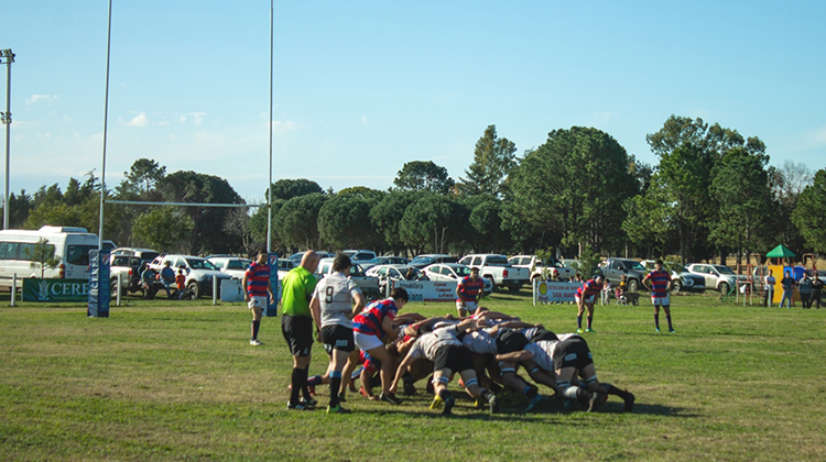 ​Gran debut del Rugby del Club Atl&eacute;tico en su nueva cancha