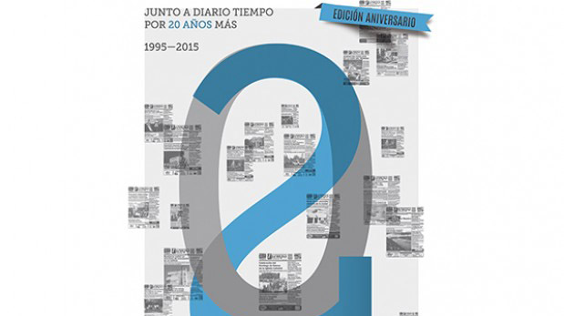 ​Diario “Tiempo” cumple 20 años de trayectoria