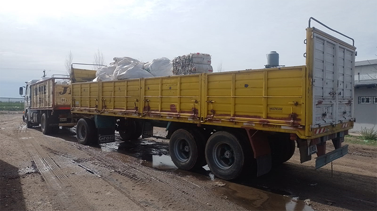 ​Nueva carga de reciclables 