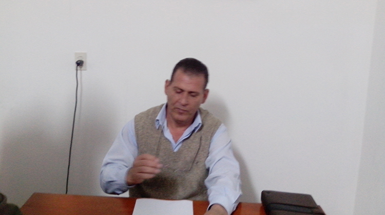 Vicente realiz&oacute; fuertes denuncias 