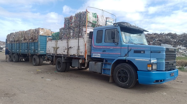 ​Nueva carga de reciclables