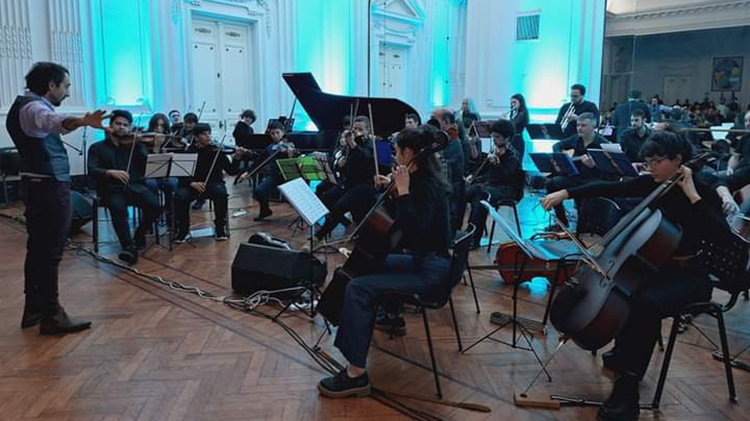 ​Celebraci&oacute;n de Orquesta Municipal 9 de Julio