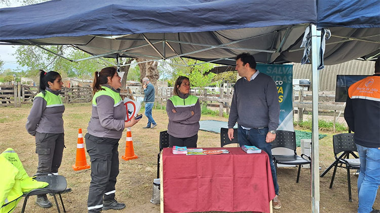 ​El Intendente Barroso visit&oacute; la 126&deg; Expo Rural