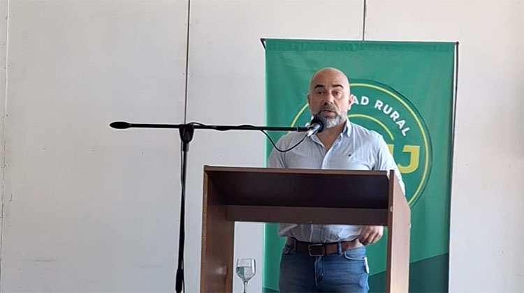 ​El secretario de gobierno asisti&oacute; al almuerzo de la 126 Expo Rural