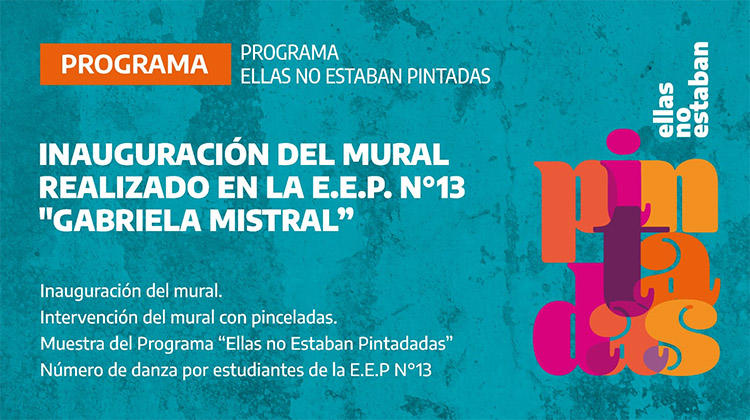 Programa “Ellas no estaban pintadas”