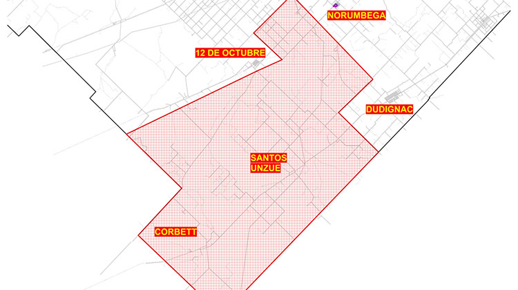 Corte  de energ&iacute;a programado