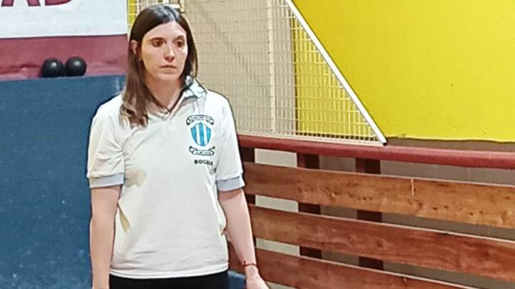 ​Destacada actuaci&oacute;n de Melina Favazza en el Torneo Provincial de Bochas