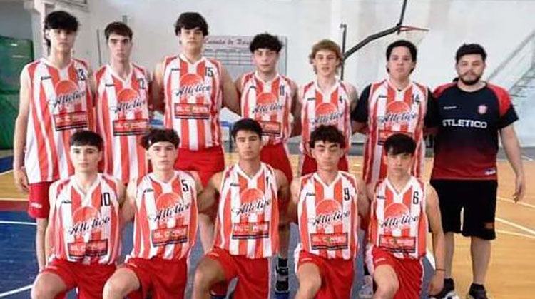 ​Básquetbol:  La categoría U17 de Atlético es finalista de la Copa de Plata