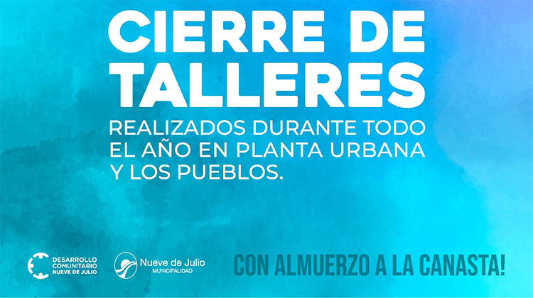 ​Se posterg&oacute; el cierre de talleres del &aacute;rea de Desarrollo Comunitario