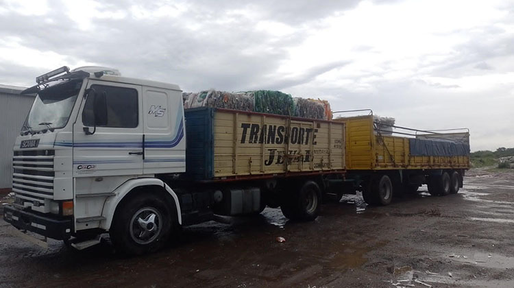 ​Nueva carga de reciclables