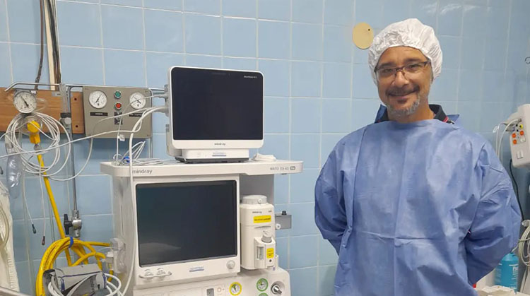 ​El Hospital suma una nueva mesa de anestesia para el quir&oacute;fano