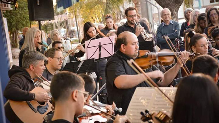 La Orquesta 9 de Julio reinicia sus actividades