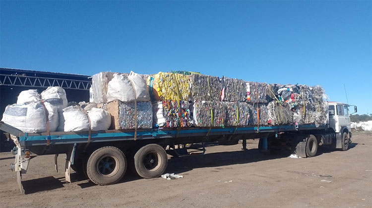 ​Nueva carga de reciclables