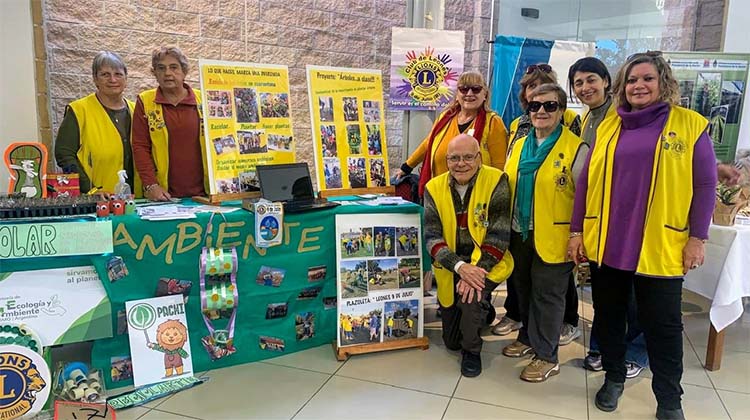 ​Club de Leones presentó en San Rafael el Proyecto de Ecología Árboles a clase